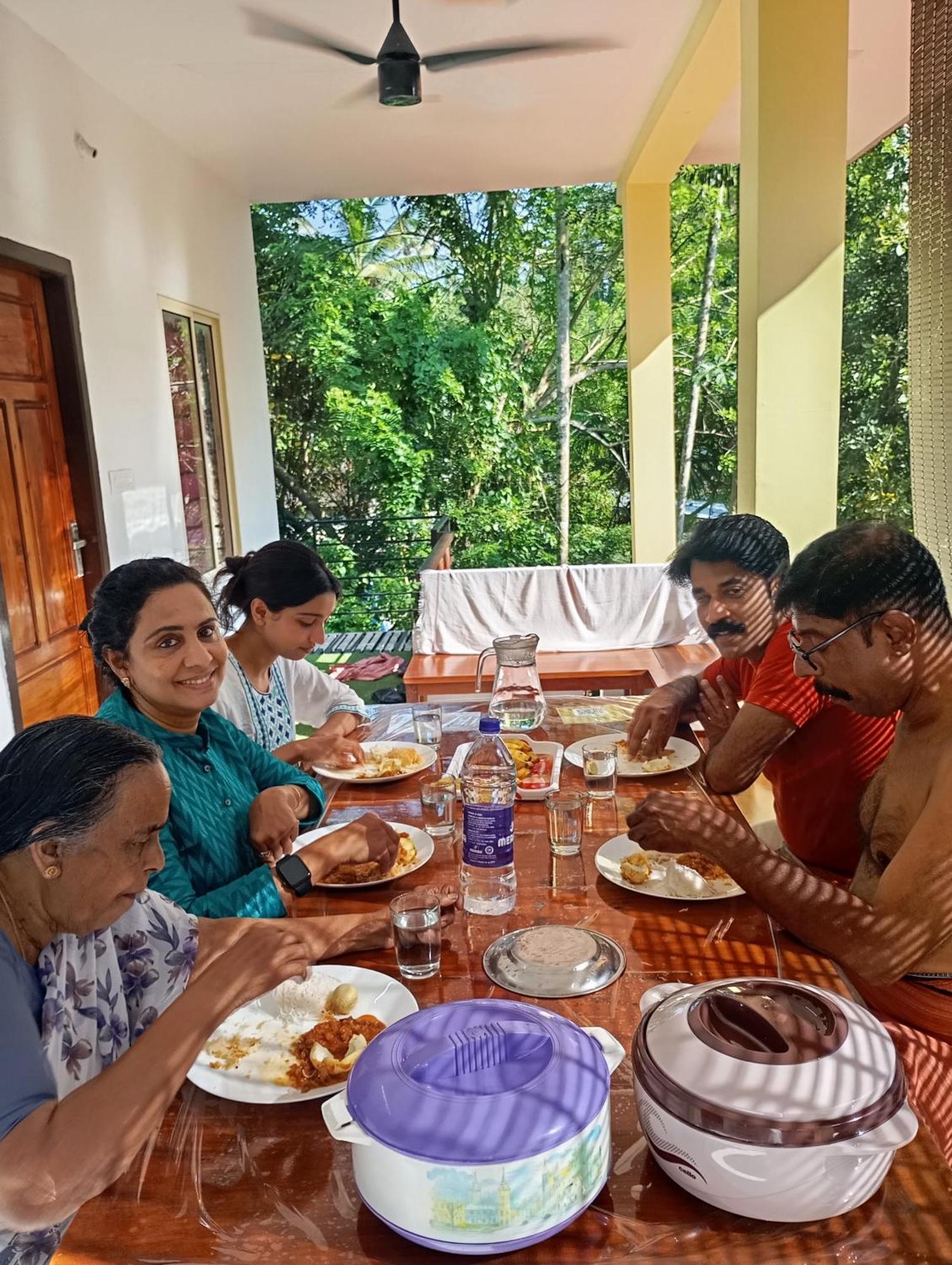 Munroe Vision Panakkattu Homestay Mundrothuruth 外观 照片